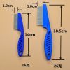 Pet Hair Removal Combs Grooming Brush Dog Cat Puppy Kitty Rabbit Massage Comb Flea Remover Home Pets Care Bath Cleaning Tool